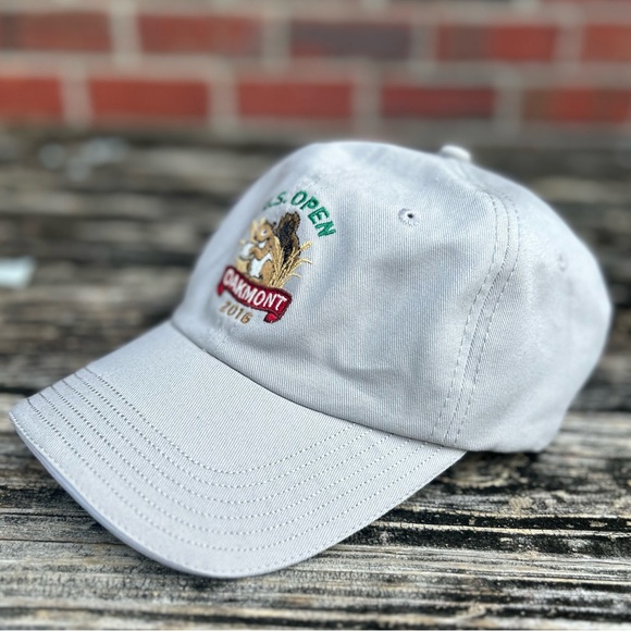 U.S. Open Golf Hat 2016 Oakmont Embroidered Adjustable USGA Member Squirrel - Picture 4 of 9
